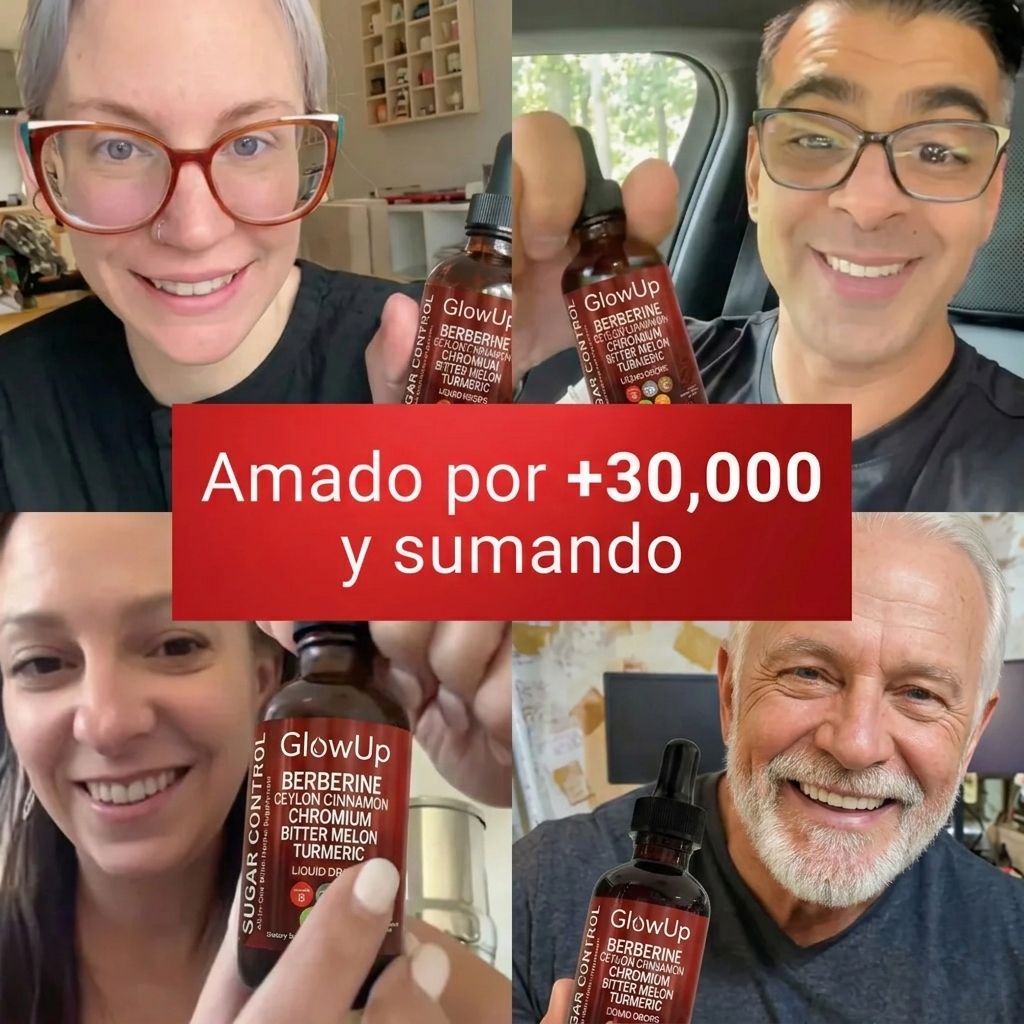 GlowUp™ | Baja y equilibra tu A1C naturalmente