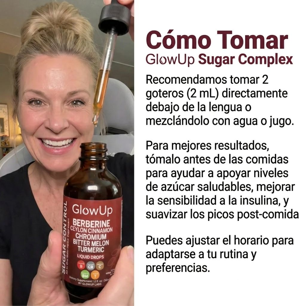 GlowUp™ | Baja y equilibra tu A1C naturalmente