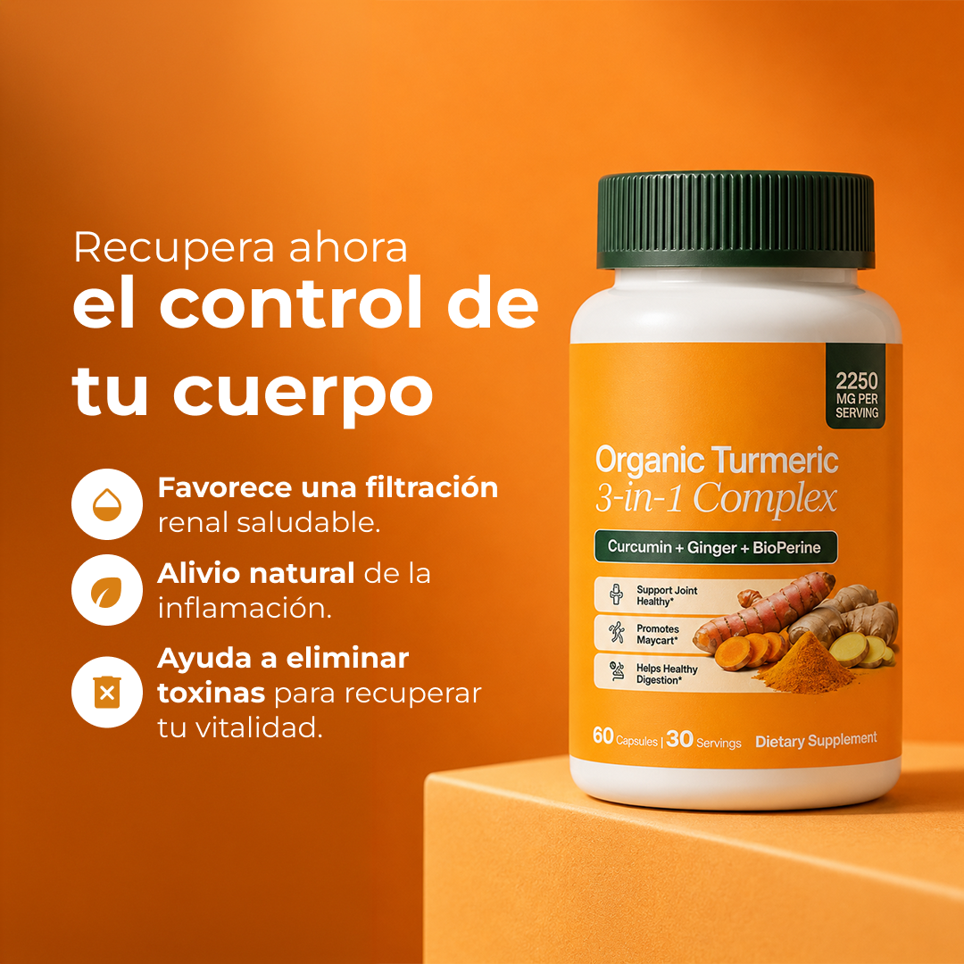 Soporte renal Cúrcuma