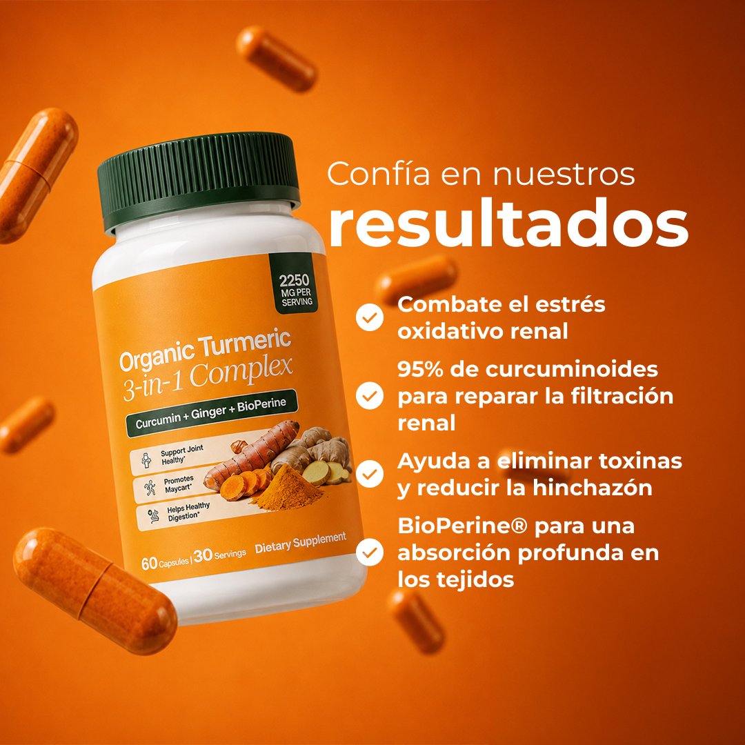 Soporte renal Cúrcuma